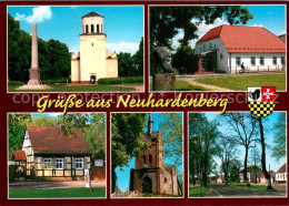 73761851 Neuhardenberg Schinkelkirche Karl Marx Denkmal Sparkasse Heimathaus Dor - Neuhardenberg