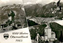 73710368 Obervellach Kaernten 1000 Jahre Jubilaeum 1963 Panorama Bergbahn Burg N - Sonstige & Ohne Zuordnung