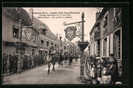 CPA Aubigny-sur-Nère, Grandes Fetes Franco-Ecossaises - Cortege Historique Du 15 Aout 1931- Robert Stuart  - Autres & Non Classés