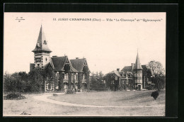 CPA Jussy-Champagne, Villa La Charmoye Et Quincampoix  - Autres & Non Classés