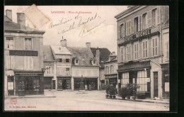 CPA Sancoins, Place Du Commerce  - Sancoins