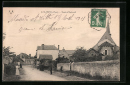 CPA St-Vitte, Route D`Epineuil  - Other & Unclassified
