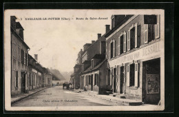 CPA Saulzais-le-Potier, Route De St-Amand  - Other & Unclassified