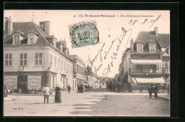 CPA St-Amand-Montrond, Rue Benjamin-Constant  - Saint-Amand-Montrond