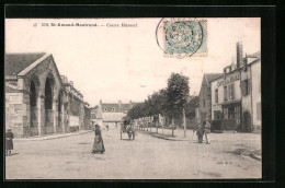 CPA St-Amand-Montrond, Cours Manuel  - Saint-Amand-Montrond