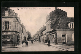 CPA St-Amand, La Rue D`Austerlitz  - Other & Unclassified