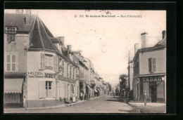 CPA St-Amand-Montrond, Rue D`Austerlitz  - Saint-Amand-Montrond