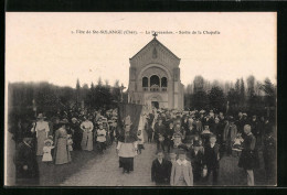 CPA Ste-Solange, La Procession - Sortie De La Chapelle  - Other & Unclassified