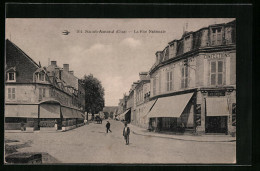 CPA St-Amand, La Rue Nationale  - Autres & Non Classés