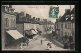 CPA Sancoins, Rue De Nevers  - Sancoins
