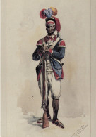 Moçambique, Tropas Coloniais, Soldado Indigena Da Companhia De Cipaes, Uniformes Militares Portugal Nº237 - Uniformes