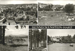 72357489 Benneckenstein Panorama Schwimmbad Ruhebank Waldweg Gondelteich Benneck - Other & Unclassified