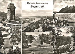 72356788 Hagen Westfalen Und Umgebung Bismarckturm Hohensyburg See Eugen Richter - Hagen