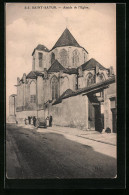 CPA Saint-Satur, Abside De L`Eglise  - Saint-Satur