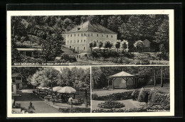 AK Bad Abbach A. D., Kurhaus Waldfrieden, Schwefelquelle  - Bad Abbach