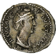Diva Faustina I, Denier, 141, Rome, Argent, SUP, RIC:350Aa - The Anthonines (96 AD To 192 AD)