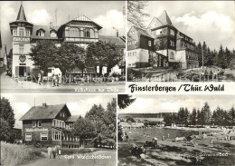 72356144 Finsterbergen Volkshaus Zur Linde Spiessberghaus Schwimmbad Cafe Waldsc - Sonstige & Ohne Zuordnung
