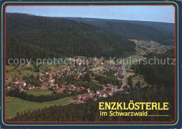 72356067 Enzkloesterle Luftkurort Wintersportplatz Schwarzwald Fliegeraufnahme E - Sonstige & Ohne Zuordnung