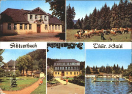 72356018 Stuetzerbach Gasthaus Auerhahn Kuhherde Kurpark Goethehaus Schwimmbad S - Sonstige & Ohne Zuordnung
