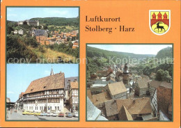 72356002 Stolberg Harz FDGB Erholungsheim Rathaus Fachwerkhaus Saigerturm Stolbe - Stolberg (Harz)