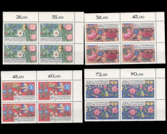 Deutschland, MiNr. 1259-1262 4er Block Ecke Re. Oben, Postfrisch - Unused Stamps