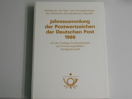 DDR, Jahrbuch 1986, Gestempelt - Gebraucht