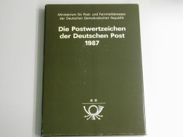 DDR, Jahrbuch 1987, Postfrisch - Unused Stamps