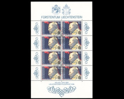 Liechtenstein, MiNr. 830 Kleinbogen, ESST - Other & Unclassified