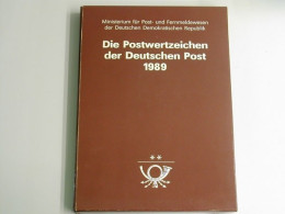 DDR, Jahrbuch 1989, Postfrisch - Ungebraucht