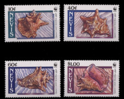 Nevis, Michel Nr. 523-526, Postfrisch/MNH - St.Kitts-et-Nevis ( 1983-...)