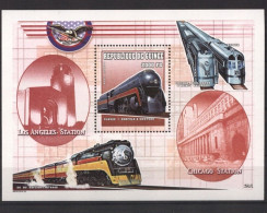 Guinea, Eisenbahn, MiNr. Block 632, Postfrisch - Guinée (1958-...)
