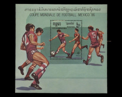 Kambodscha, Fußball, MiNr. Block 147, Postfrisch - Cambodia