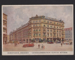 Dresden, Europahof, Generaldirektion Gustav Rücker - Other & Unclassified