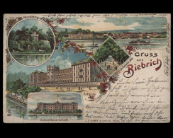 Biebrich, Ortsansicht, Katsanien-Allee, Schloss Etc. - Other & Unclassified