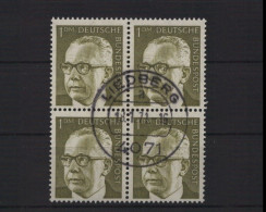 Deutschland (BRD), MiNr. 644, 4er Block, Gestempelt - Used Stamps