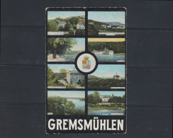 Gremsmühlen, Verschiedene Ortsansichten, Karte Mit Wappen - Sonstige & Ohne Zuordnung