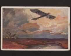 Militärtaube Auf Erkundungsflug, Gemälde Von Prof. R. Schulze - War 1914-18