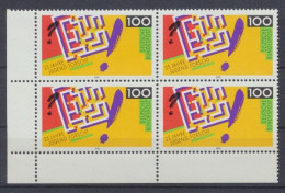Deutschland (BRD), MiNr. 1453, Viererblock, Ecke Links Unten, Postfrisch - Unused Stamps