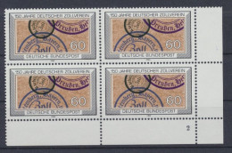 Deutschland, MiNr. 1195, 4er Block Ecke Re. U., FN 2, Postfrisch - Unused Stamps