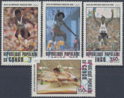 Kongo (Brazzaville), Michel Nr. 726-729, Postfrisch - Autres & Non Classés