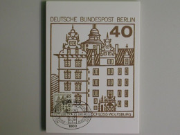 Berlin, Michel Nr.614-636, Maximumkarten - Cartoline Maximum