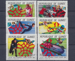 Guinea, Michel Nr. 1154-1159 A, Postfrisch - Guinée (1958-...)