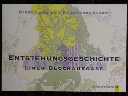 Deutschland (BRD), MiNr. Block 38, 6-Farbdruck Entstehungsgeschichte - Autres & Non Classés