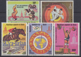 Benin, MiNr. 225-229, Postfrisch - Bénin – Dahomey (1960-...)