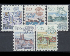 Schweiz, MiNr. 1227-1231, Postfrisch - Ongebruikt