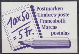 Schweiz, MiNr. MH 0-84, Postfrisch - Carnets