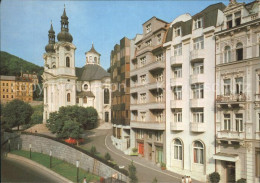 72354858 Karlovy Vary Renovierte Kurhaeuser Maria Magdalena Kirche  - Czech Republic