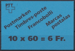 Schweiz, MiNr. MH 0-94, Postfrisch - Booklets