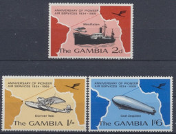 Gambia, Michel Nr. 236-238, Postfrisch - Gambie (1965-...)