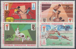 Madagaskar, Michel Nr. 863-866, Postfrisch - Madagaskar (1960-...)
